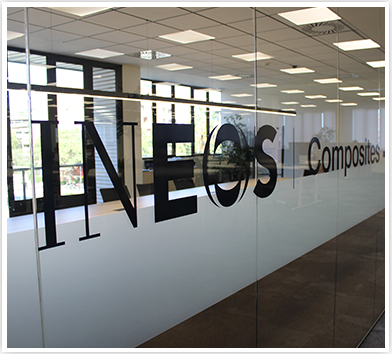 instalaciones lara reforma oficinas ineos composite hispania